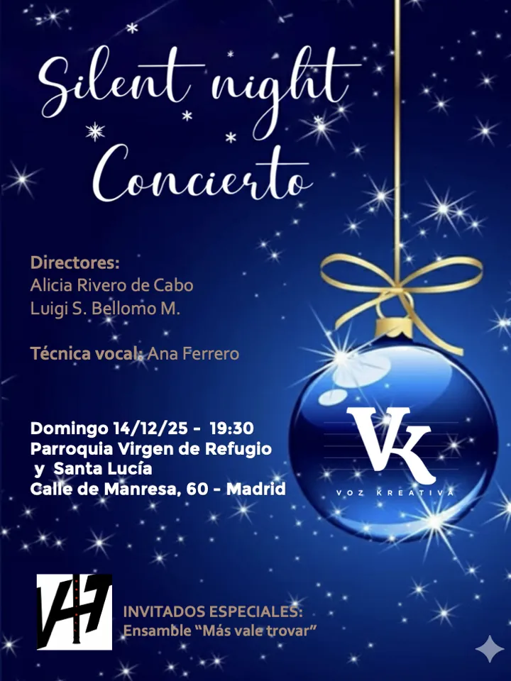 cartel próximo concierto